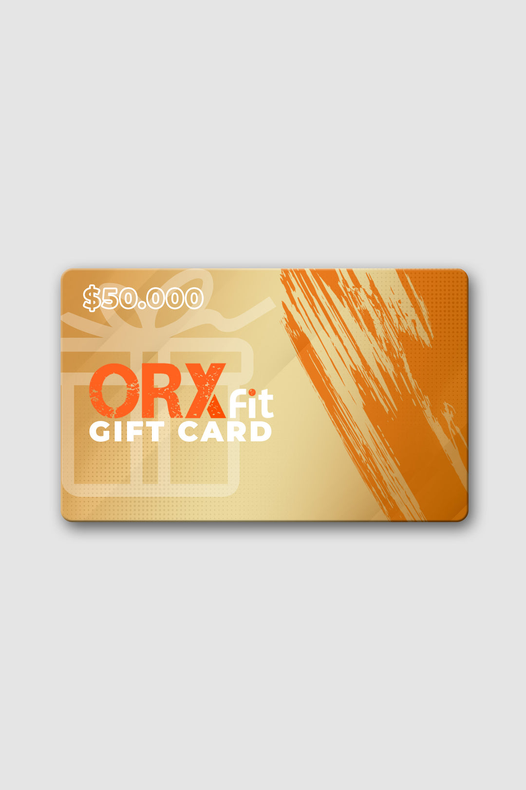 ORX GIFT CARD GOLD
