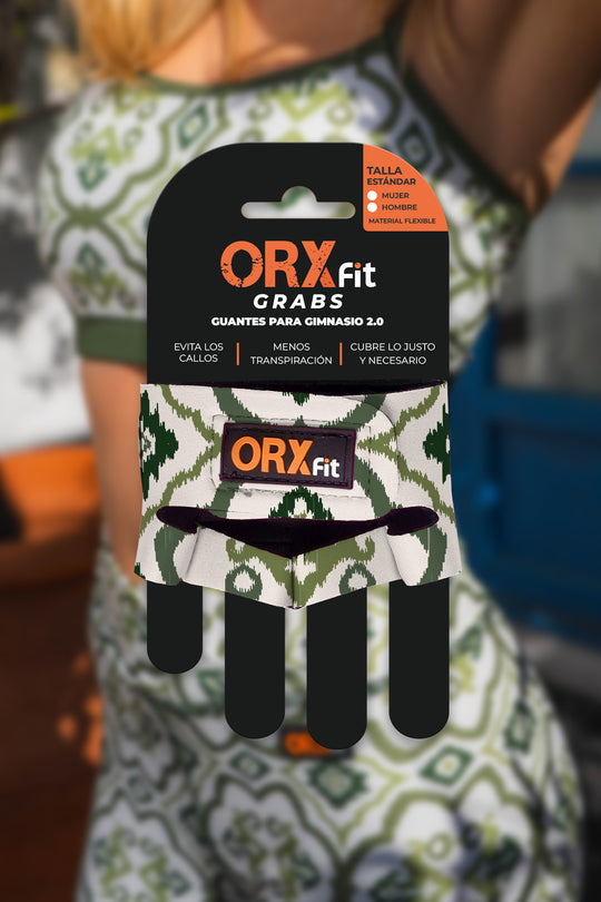 Guantes Pesas GRAB Print Mediterráneo