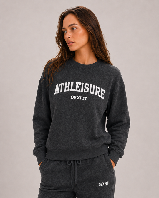 Polerón Athleisure Dark Gray