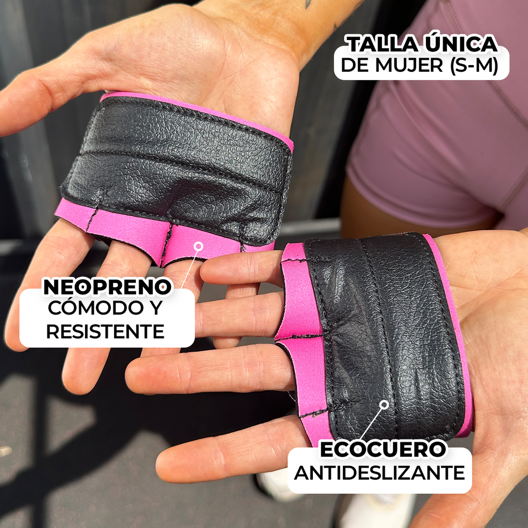 Guantes Pesas GRAB Pink Mujer