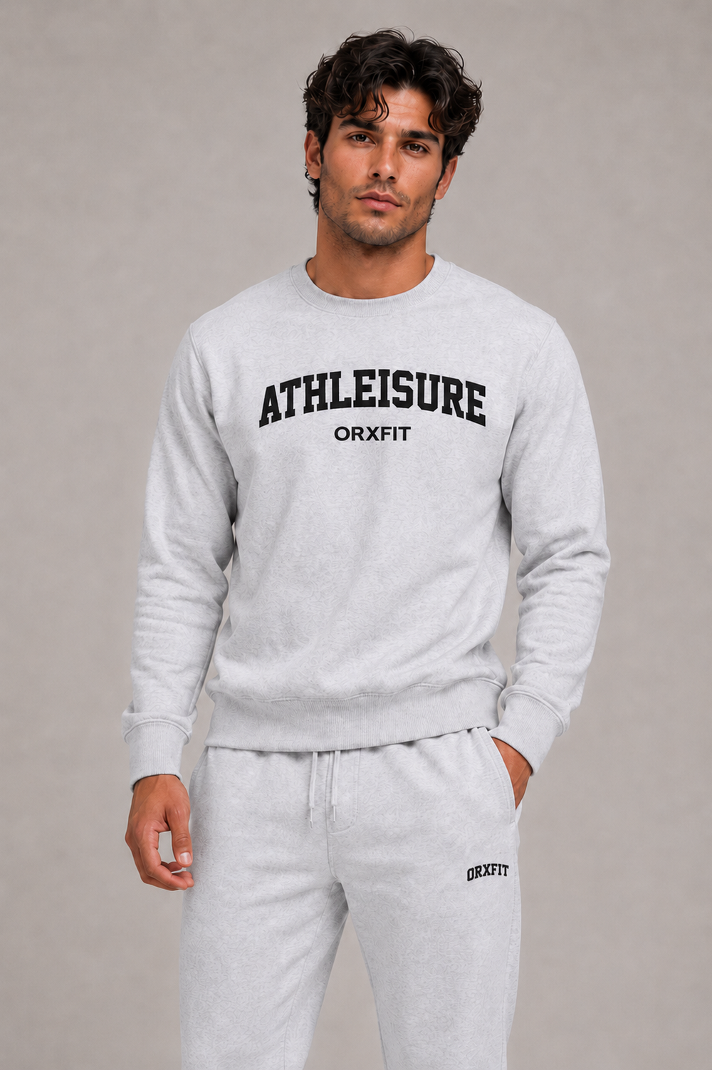Polerón Athleisure Light Gray