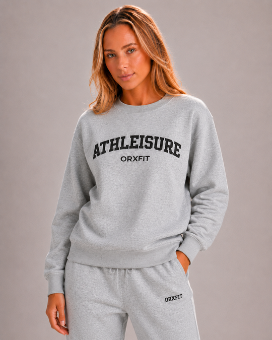 Polerón Athleisure Light Gray