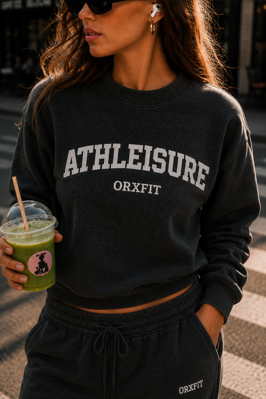 Polerón Athleisure Dark Gray
