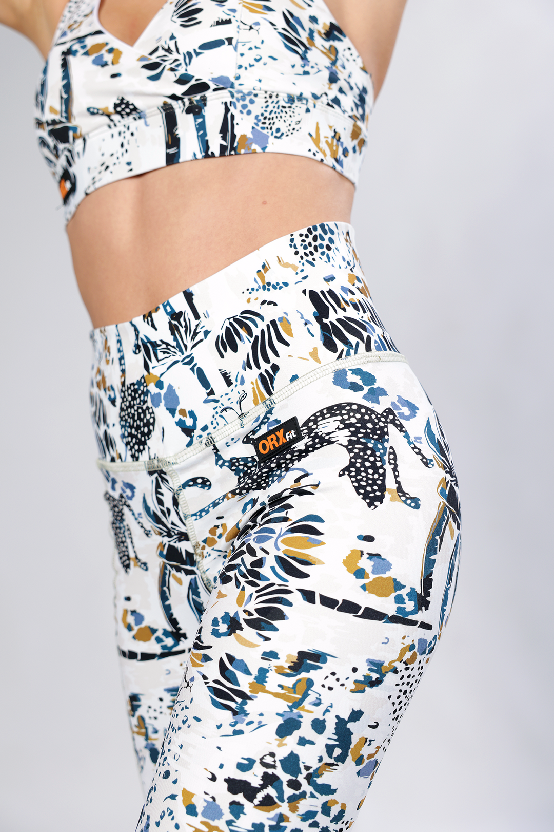 Leggins Print Santorini Sunset