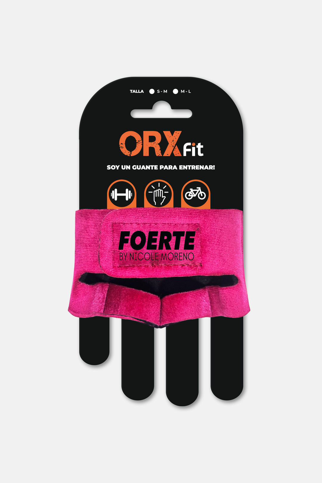 Guantes Pesas GRAB FOERTE Pink