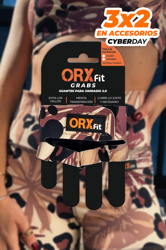 Guantes Pesas GRAB Print Kenia Sunset