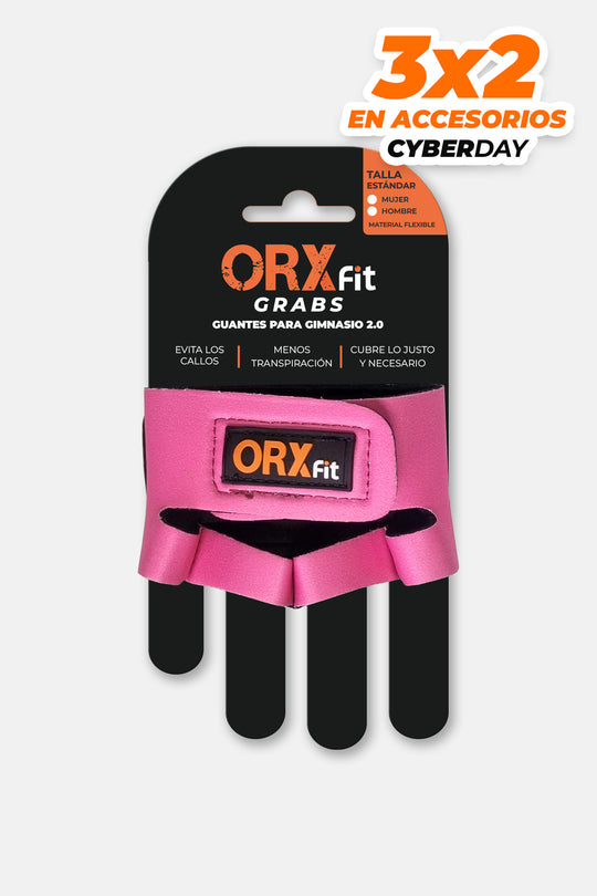 Guantes Pesas GRAB Pink Mujer