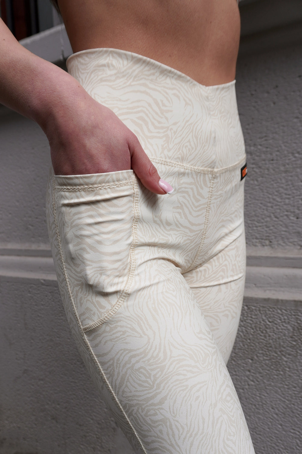 Leggins Wavy Beige
