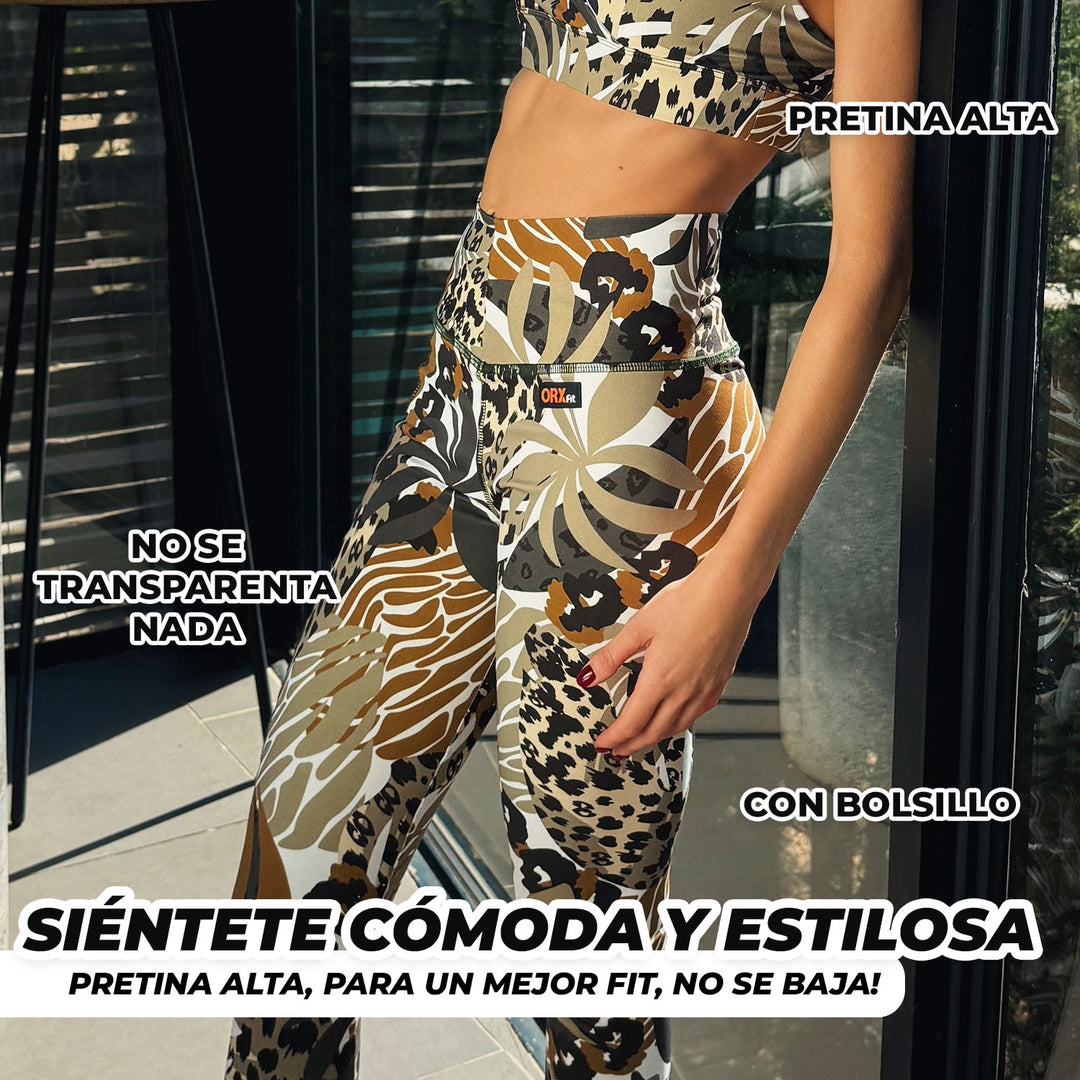 Leggins Print Amazonia Sunset