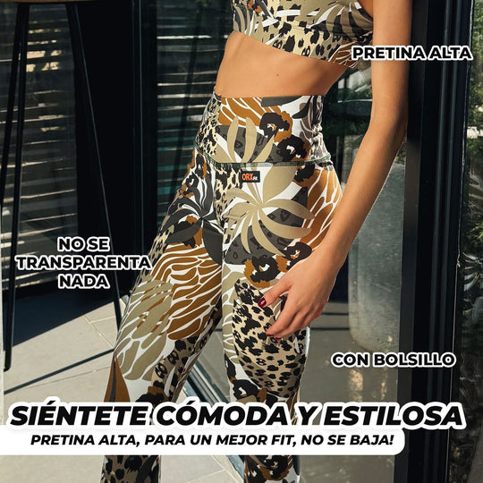 Leggins Print Amazonia Sunset