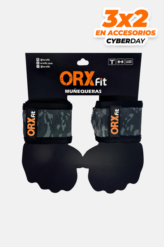 Muñequeras ORX Black Camo