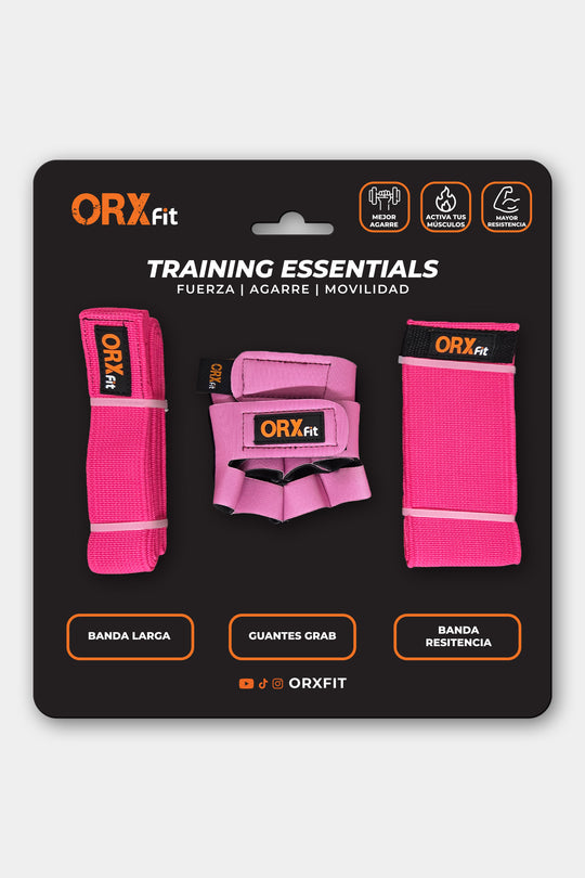 Home Gym Pack - Training Essentials Pink