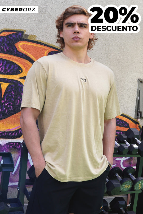 Polera ORX Acid Beige