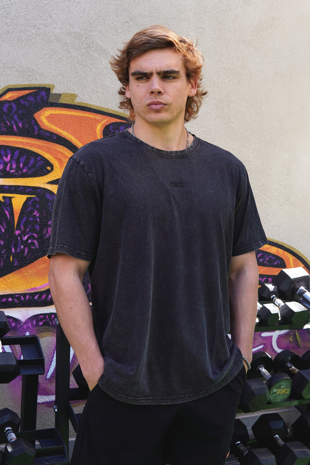 Polera ORX Acid Gray