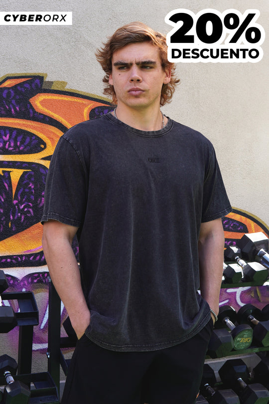 Polera ORX Acid Gray