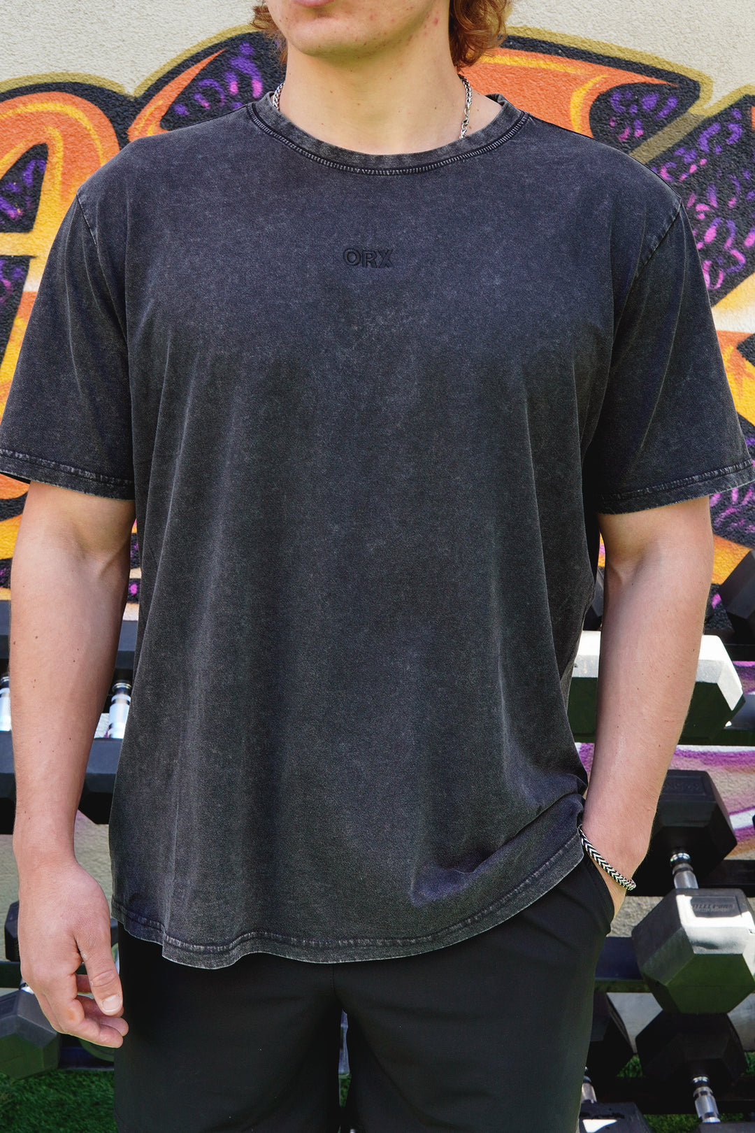 Polera ORX Acid Gray