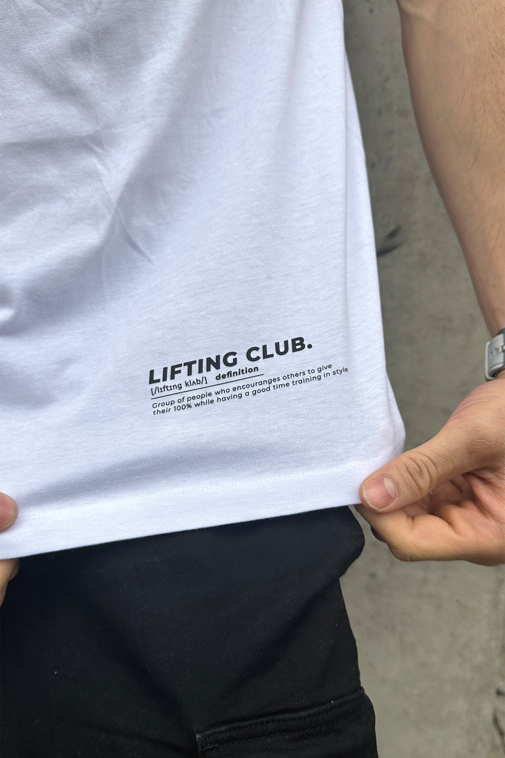 Polera ORX Basics White