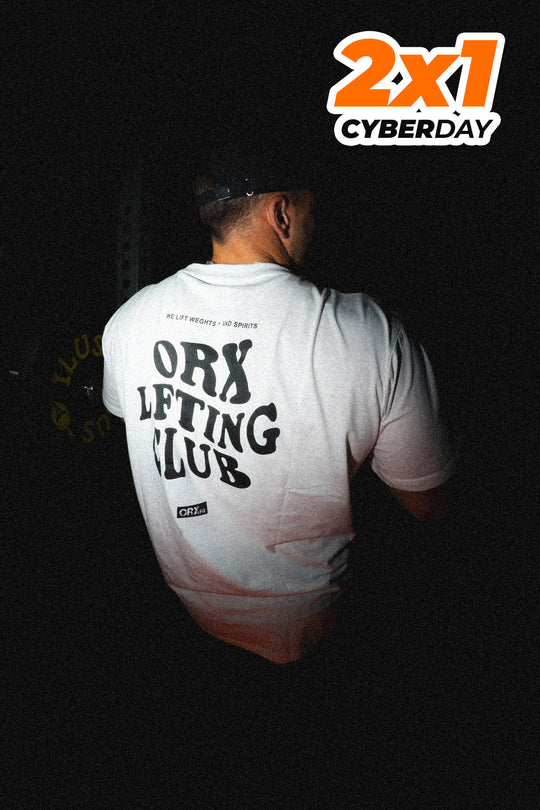 Polera ORX Lifting Club White