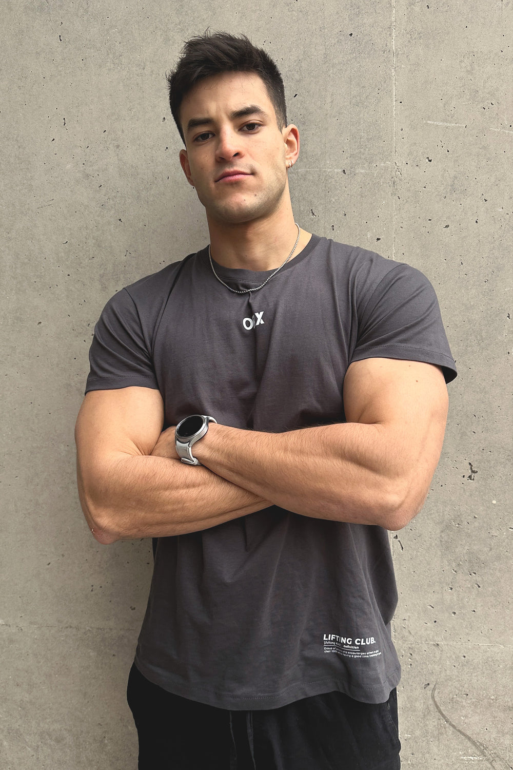 Polera ORX Basics Gray