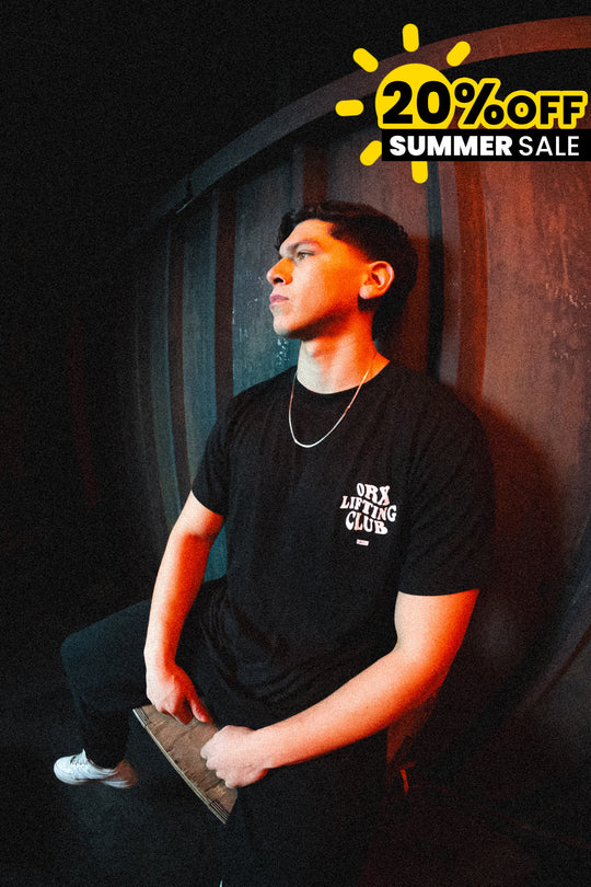 Polera ORX Lifting Club Black