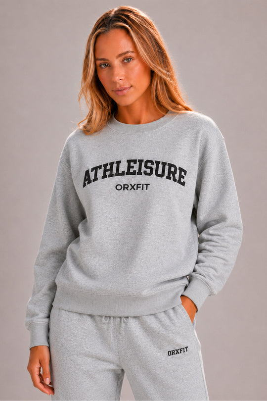 Polerón Athleisure Light Gray