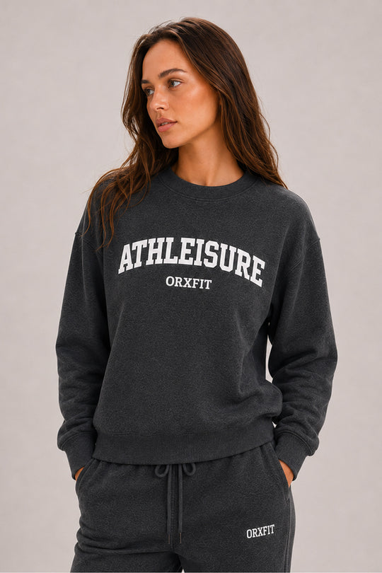 Polerón Athleisure Dark Gray