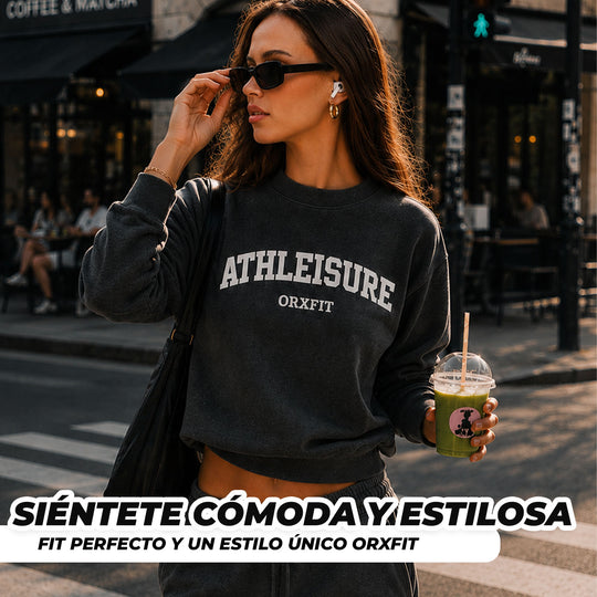 Polerón Athleisure Dark Gray