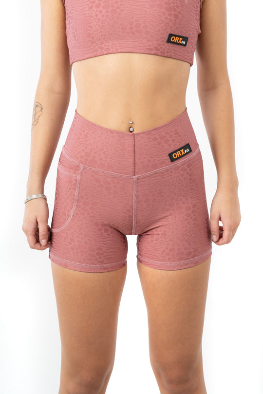 Short Endless Summer Print Pink