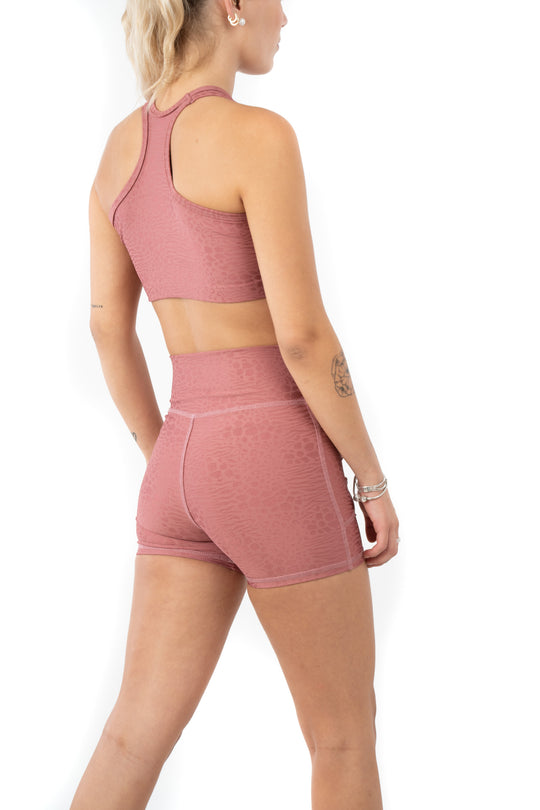 Short Endless Summer Print Pink