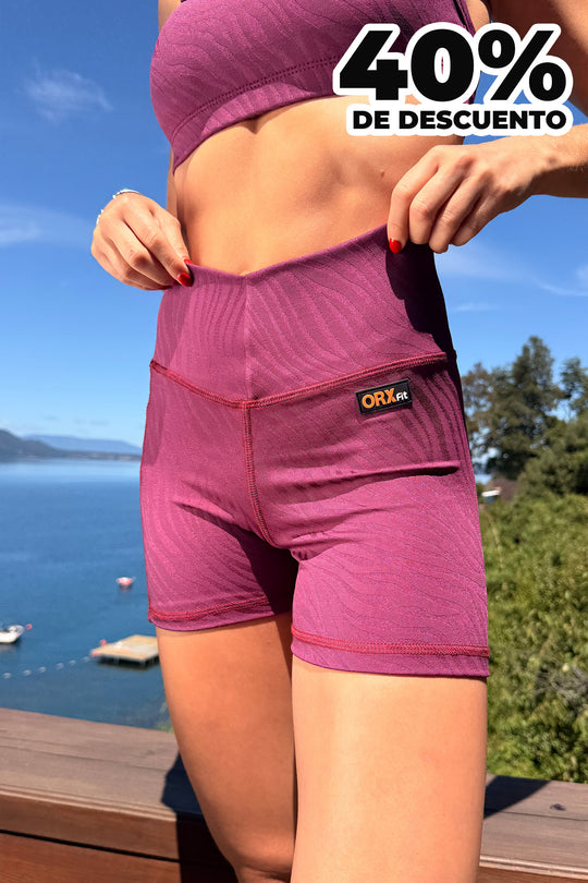 Short Summer Vibes Acai Print