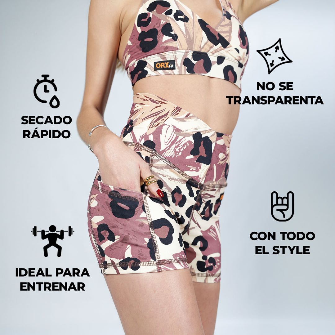 Shorts Print Kenia Sunset