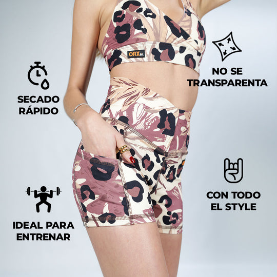 Shorts Print Kenia Sunset