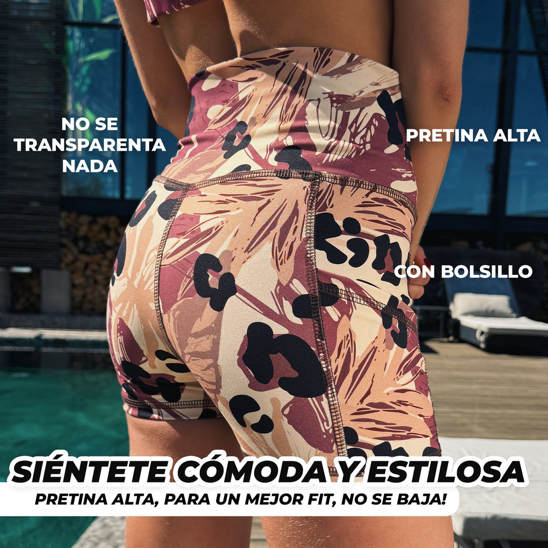 Shorts Print Kenia Sunset