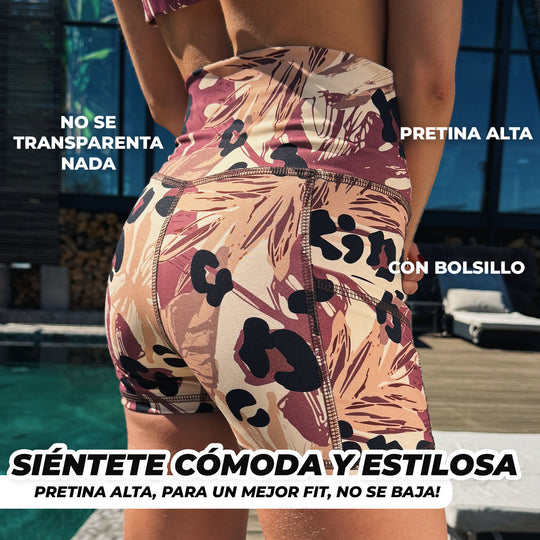 Shorts Print Kenia Sunset