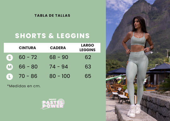 Short Pastel Power Matcha (CYBER - PRODUCTO EN 2X1)
