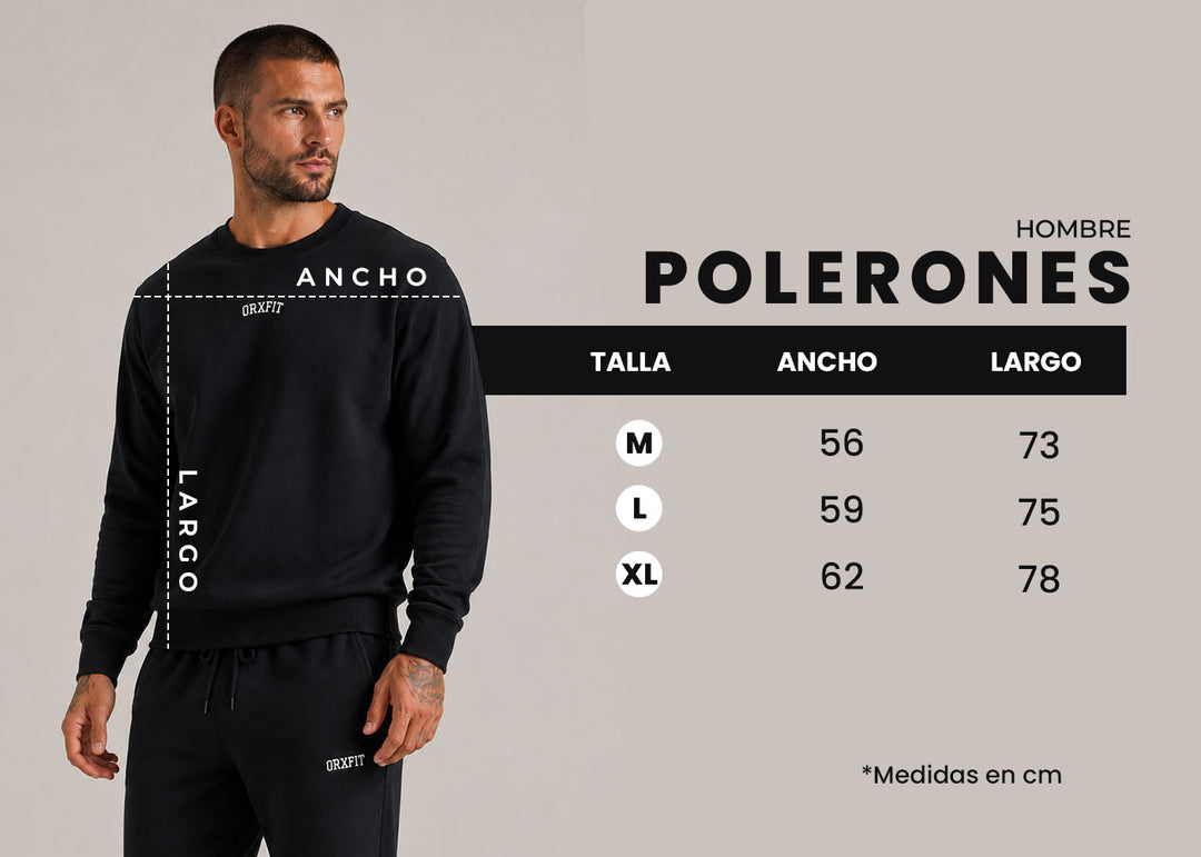 Polerón ORX Classic Hombre