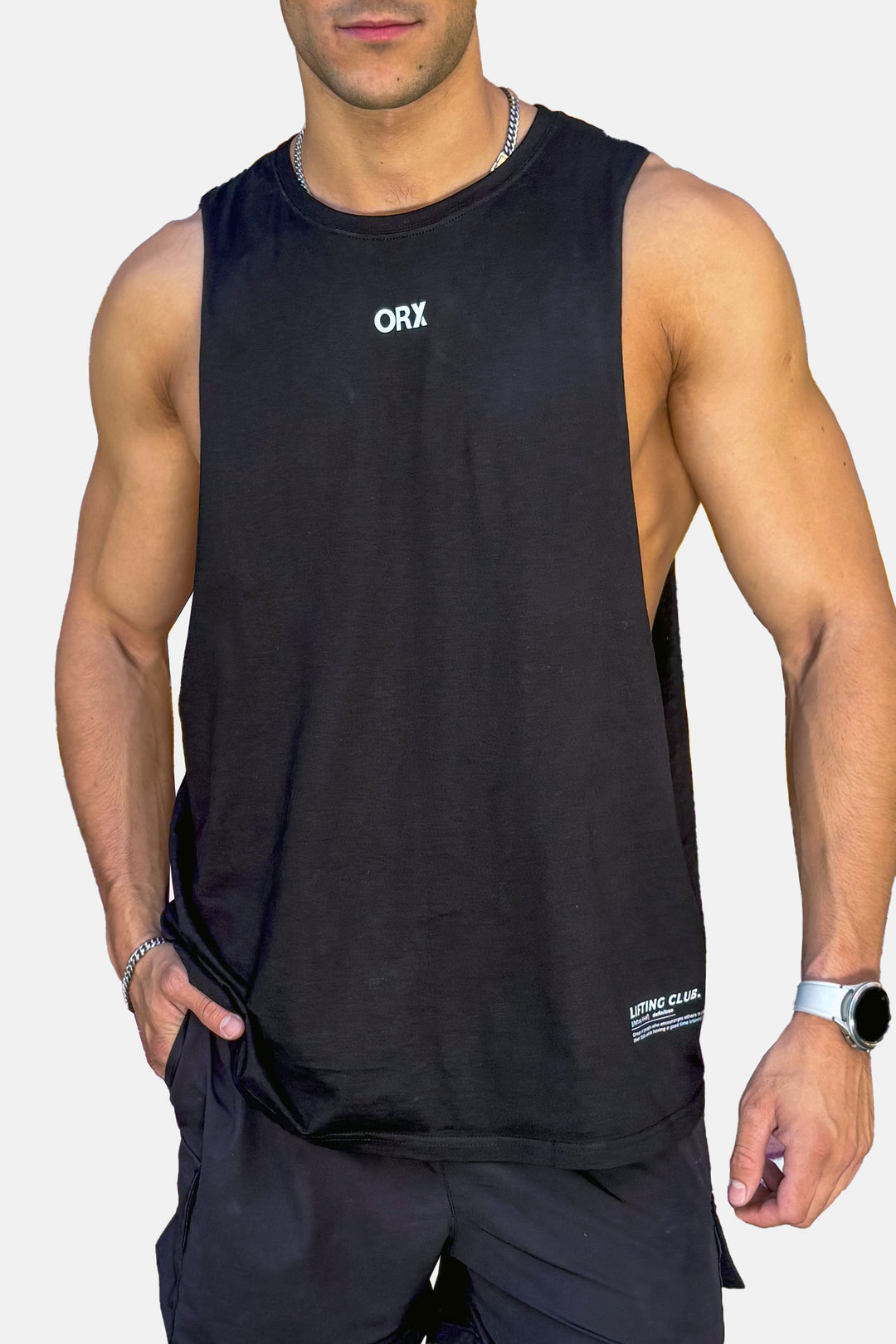 Tank Top Lifting Club Black