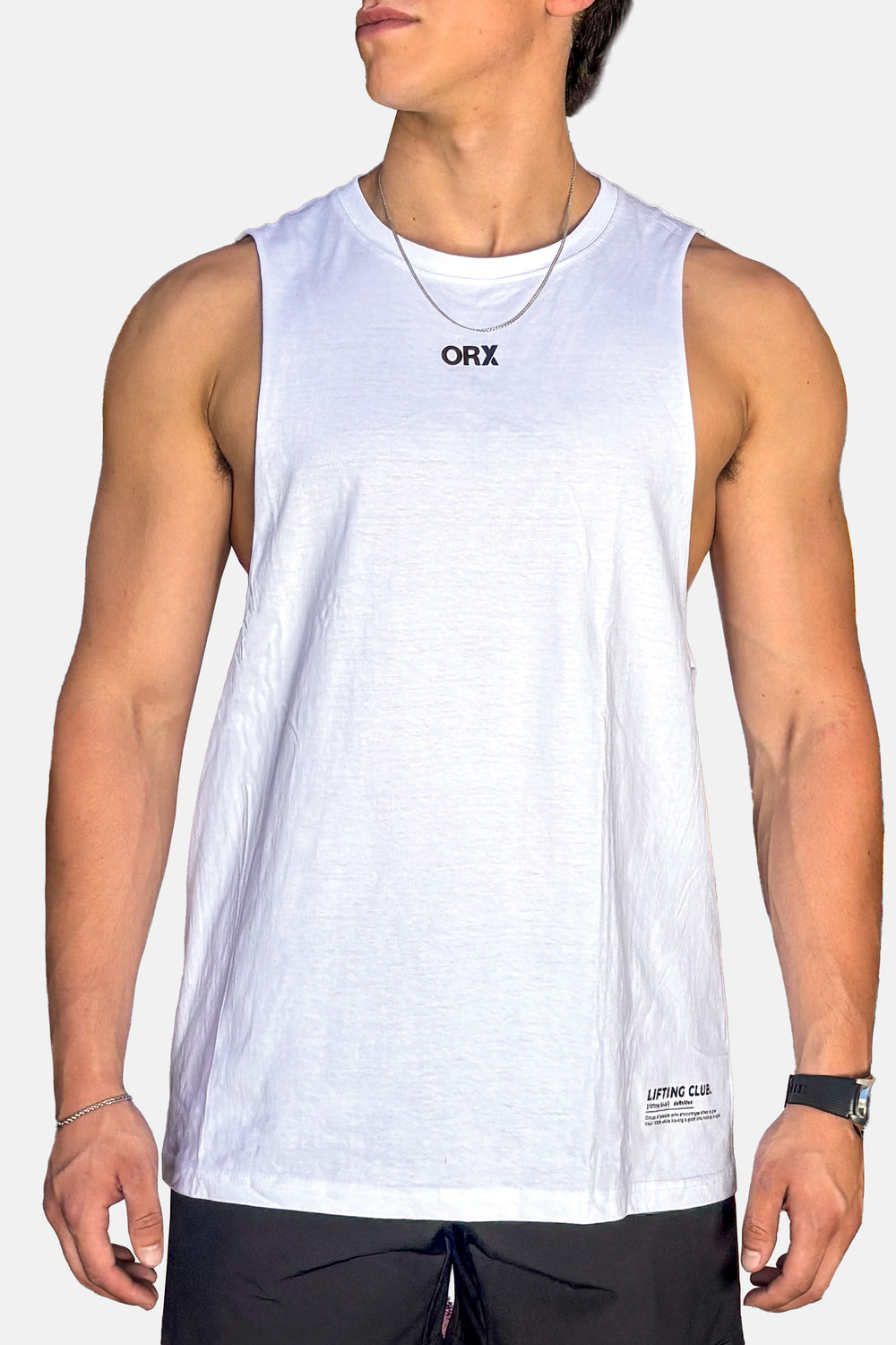 Tank Top Lifting Club White