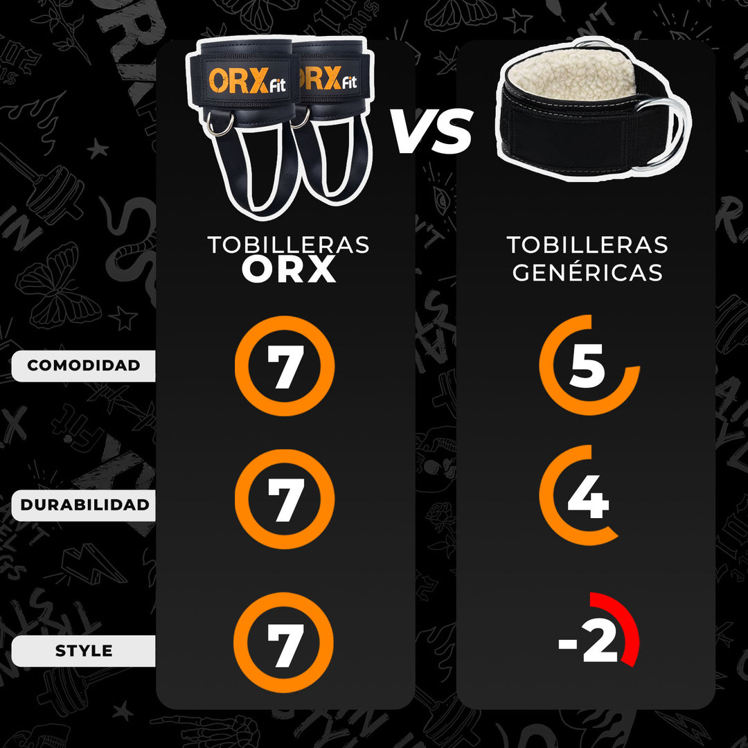 Tobilleras de Patadas de Glúteos Classic